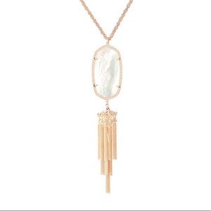 Kendra Scott Rayne Necklace in Rose Gold